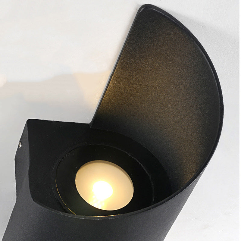 Avtoit | Modern Minimalist Waterproof Spiral Aluminum Acrylic LED Wall Light for Bedroom