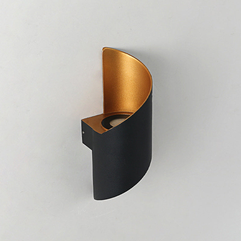Avtoit | Modern Minimalist Waterproof Spiral Aluminum Acrylic LED Wall Light for Bedroom