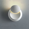 Avtoit | Contemporary Nordic Iron Round Eclipse Rotatable LED Wall Light for Nightstand