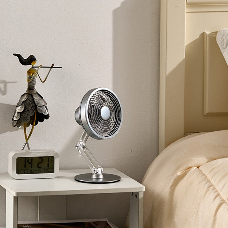 Avtoit | Desktop 360¬∞ Rotatable Foldable Metal Mini Fan