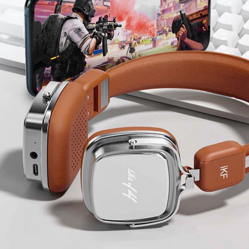 Wireless Bluetooth Headphones with 40 mm Drivers and Wired Option
