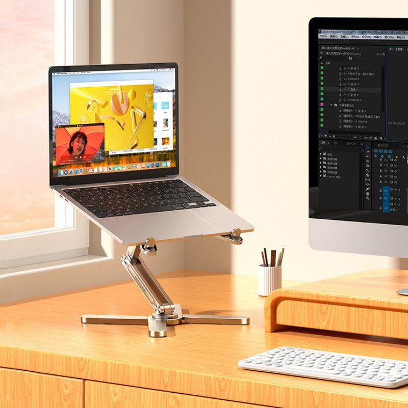 Avtoit | 360¬∞ Rotating Cooling Foldable Laptop Stand