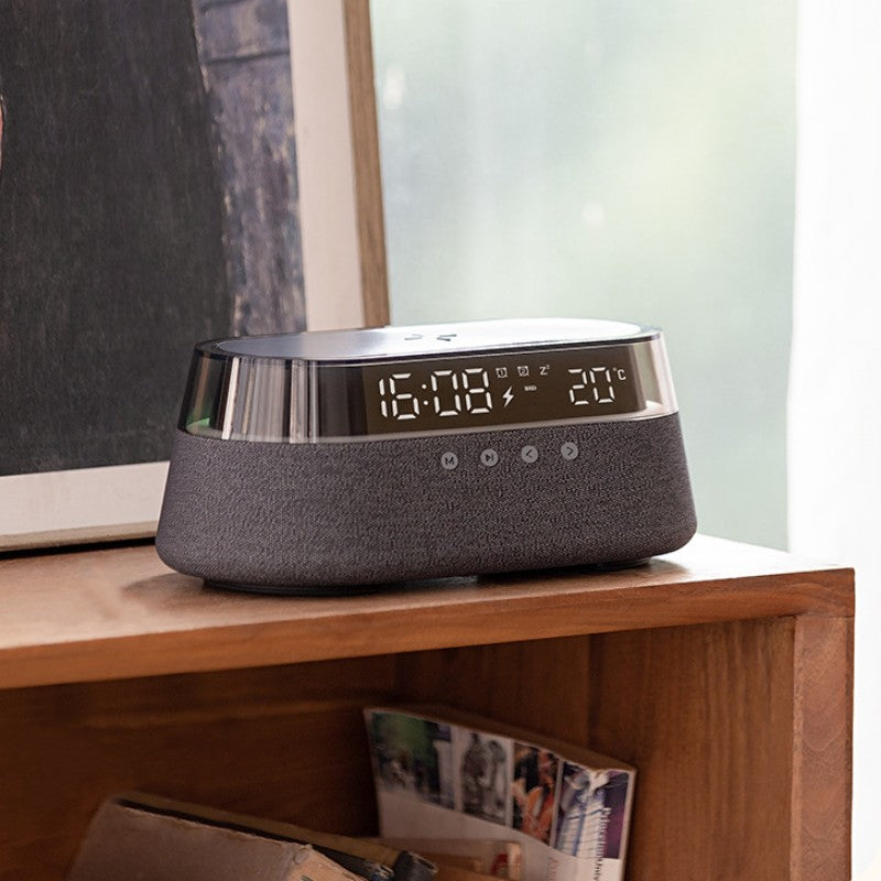 Avtoit | Night Light Wireless Charging Alarm Clock Retro Bluetooth Speaker