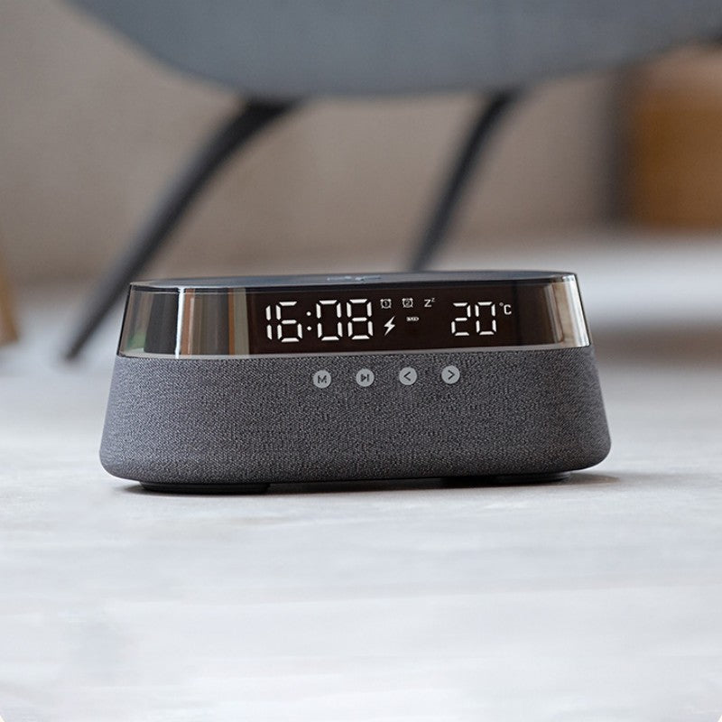 Avtoit | Night Light Wireless Charging Alarm Clock Retro Bluetooth Speaker