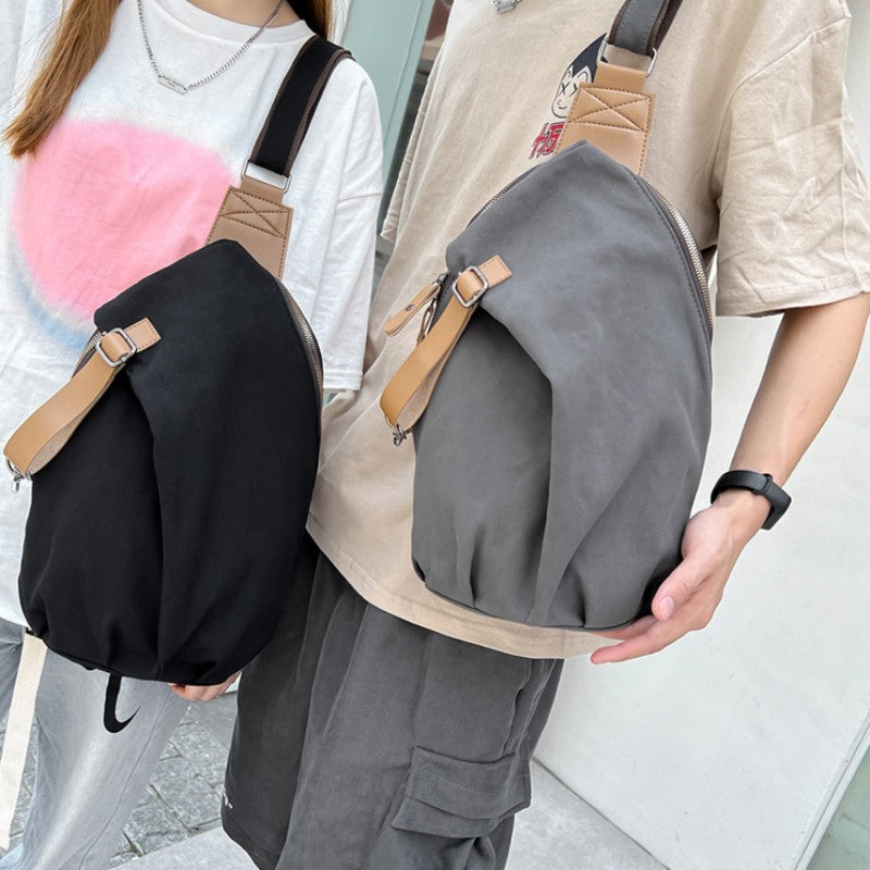 Avtoit | Canvas Casual Minimalist Large Capacity Single Shoulder Sling Bag