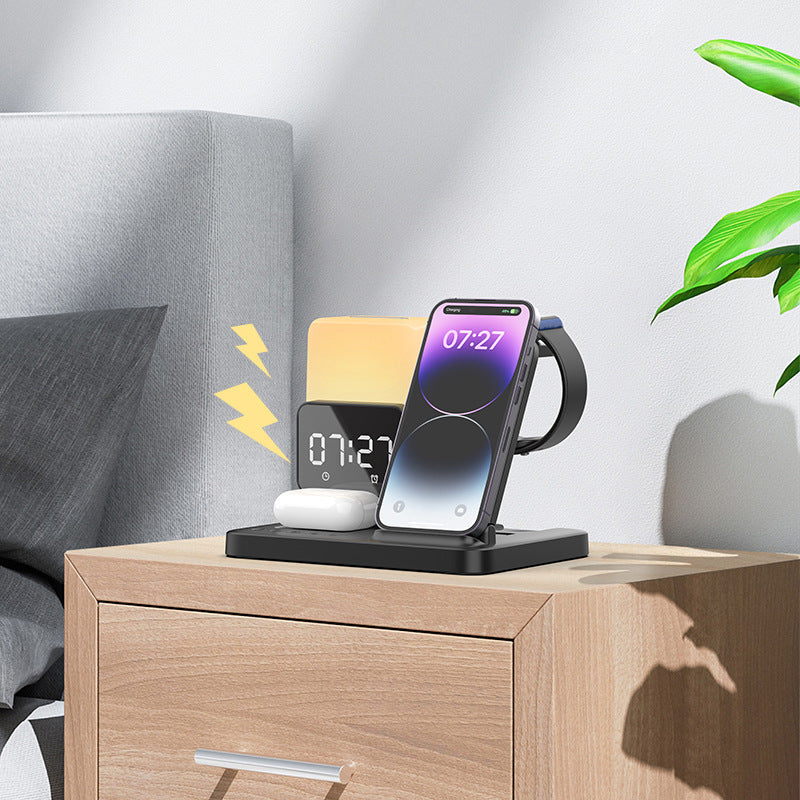 Avtoit | Multi-Functional Night Light Clock Wireless Charger