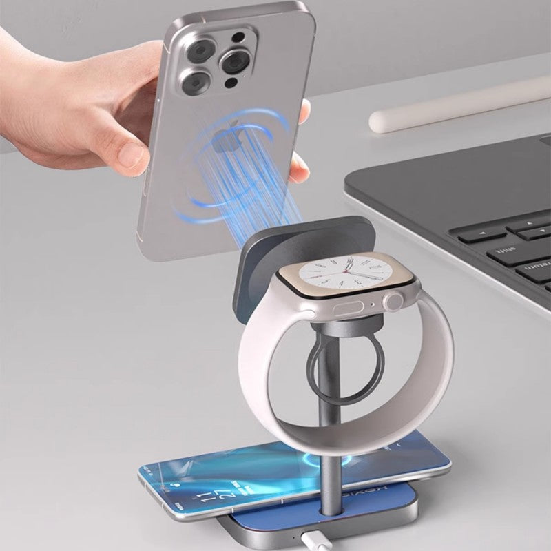 Avtoit | 3-in-1 Basketball-Style Magnetic Wireless Charger