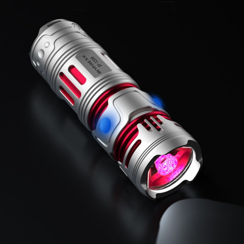 Avtoit | High-Intensity Rechargeable Super-Bright Fingertip Gyro Flashlight