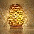 Avtoit | Bamboo Table Lamp with USB Power Supply – Sustainable and Energy-Saving Design
