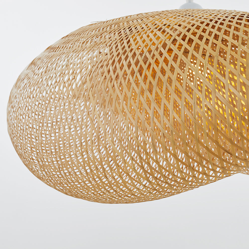 Avtoit | Bamboo Pendant Light | Handmade Hanging Lamp for Dining Room