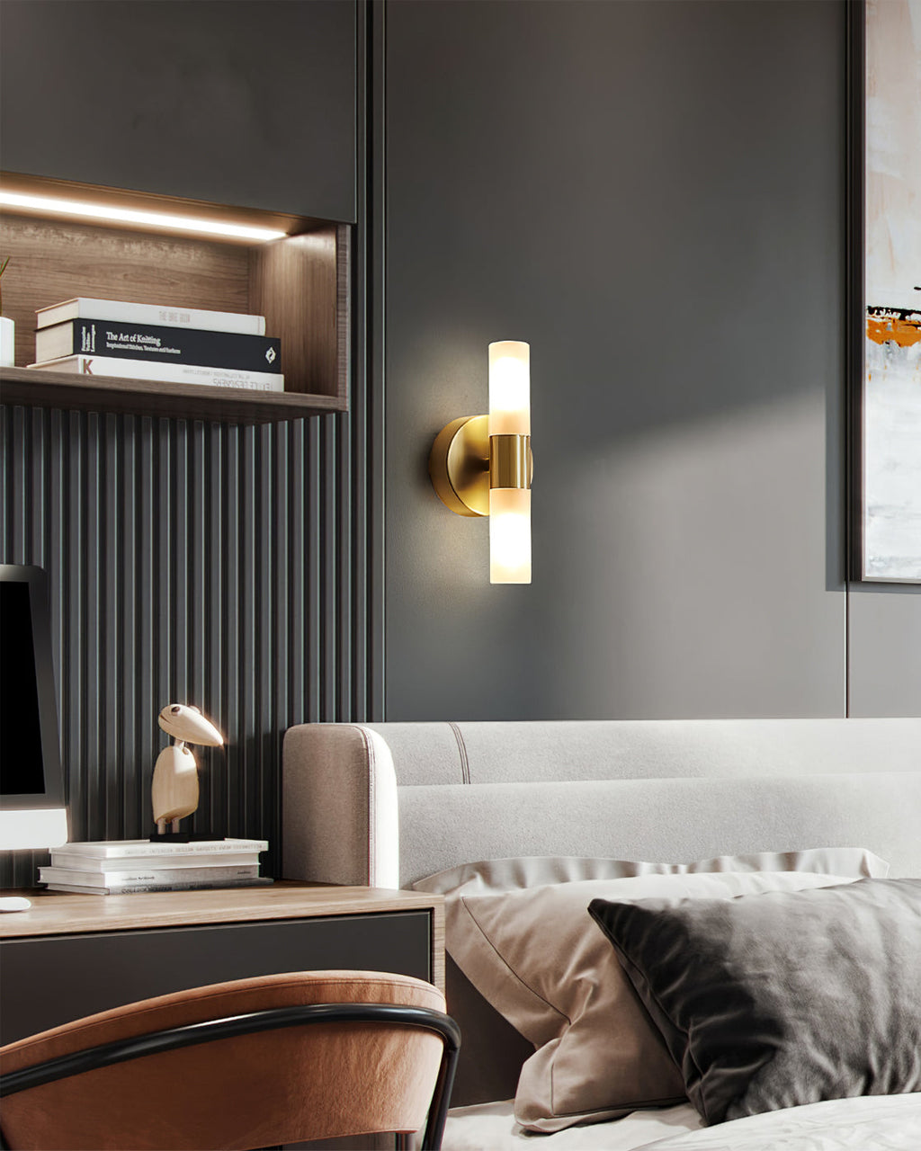 Avtoit | CylindraGlow – Chic Cylindrical Wall Lamp for Timeless Ambience