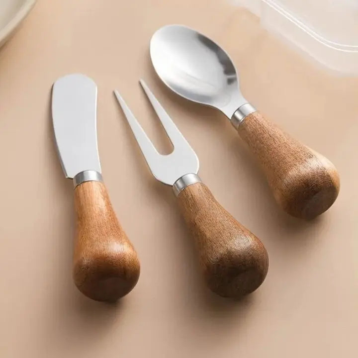 Avtoit | Cutlery set made of stainless steel in handy size – fork, spoon, and knife