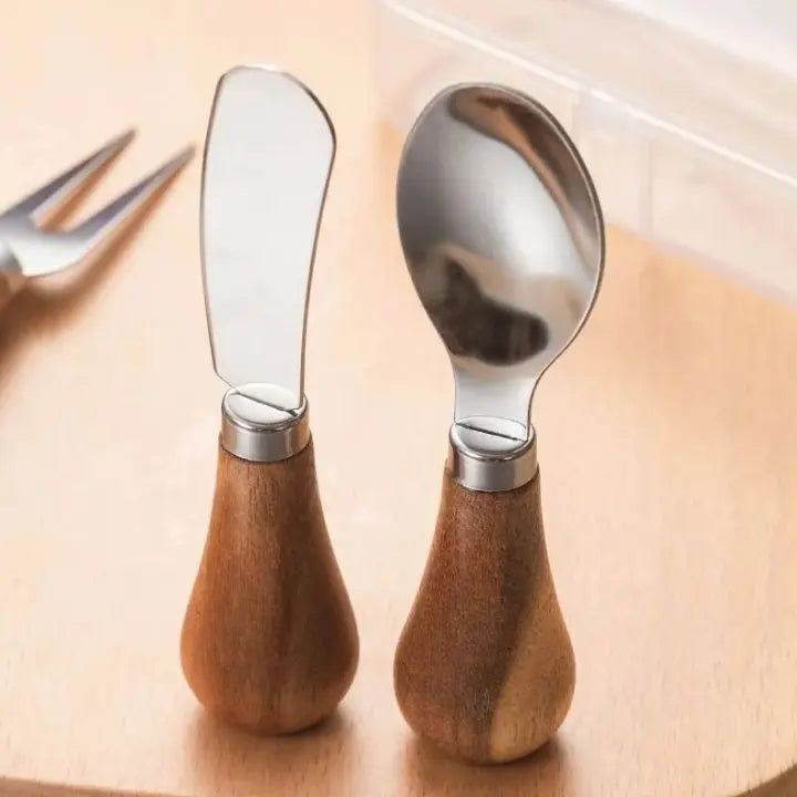 Avtoit | Cutlery set made of stainless steel in handy size – fork, spoon, and knife