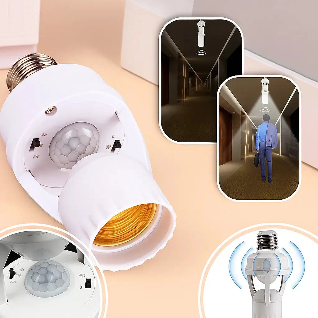 Avtoit | Motion-controlled E27 lamp socket with IR sensor