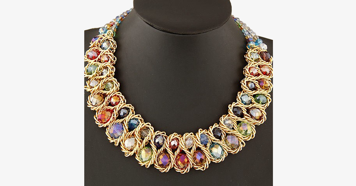 Avtoit | Large Choker Double Pearl Necklace – Must-Have jewelry piece with elegant and unique design
