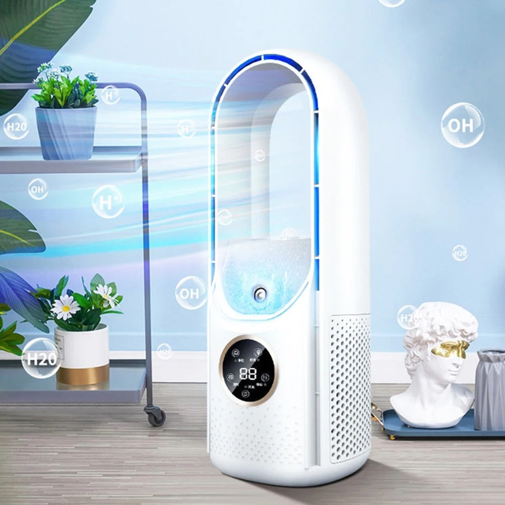 Avtoit | Bladeless Portable Fan | Ultra-Quiet, Ergonomic Design & Ideal for Home and Office Use