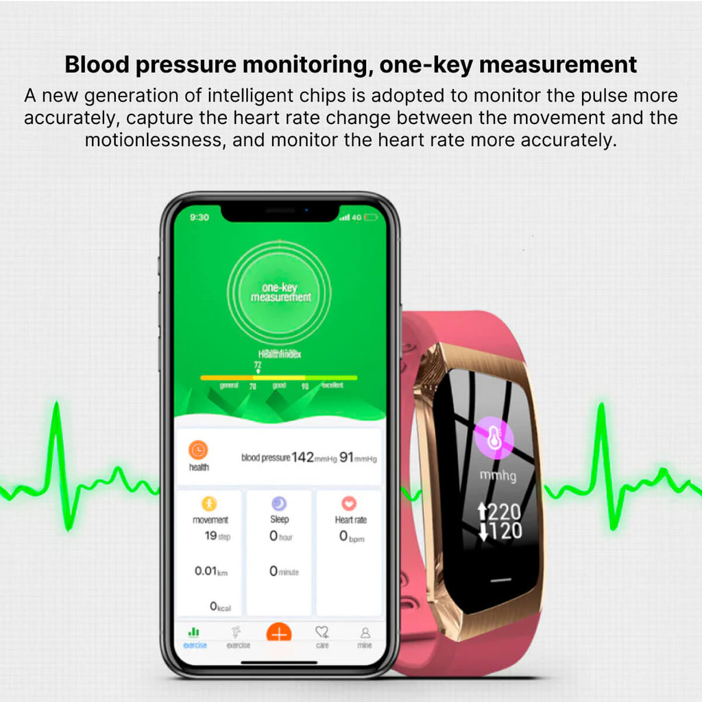 Avtoit | Blood Pressure Smart Watch and Heart Rate Monitor