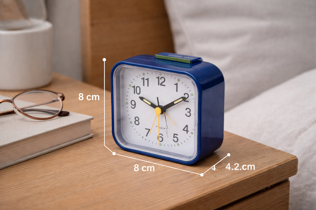 Avtoit | Silent & Peaceful Alarm Clock – Non-Ticking, Gentle Wake-Up Light, Snooze Function