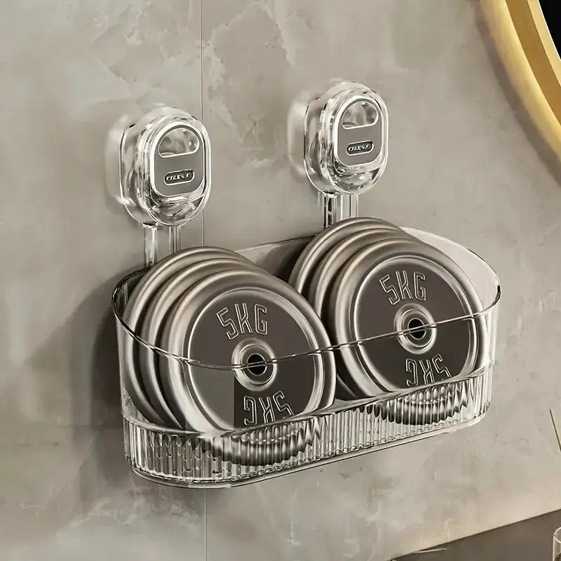 Avtoit | Drill-free suction cup bathroom storage box