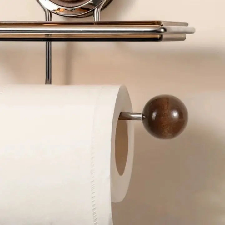 Avtoit | Drill-free toilet paper holder made of stainless steel