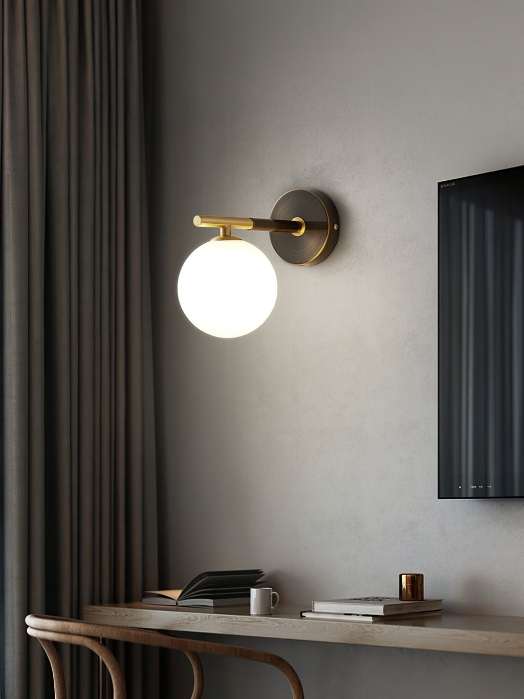 Avtoit | GlobalGlow – Gold Wall Lamp with Global Inspiration
