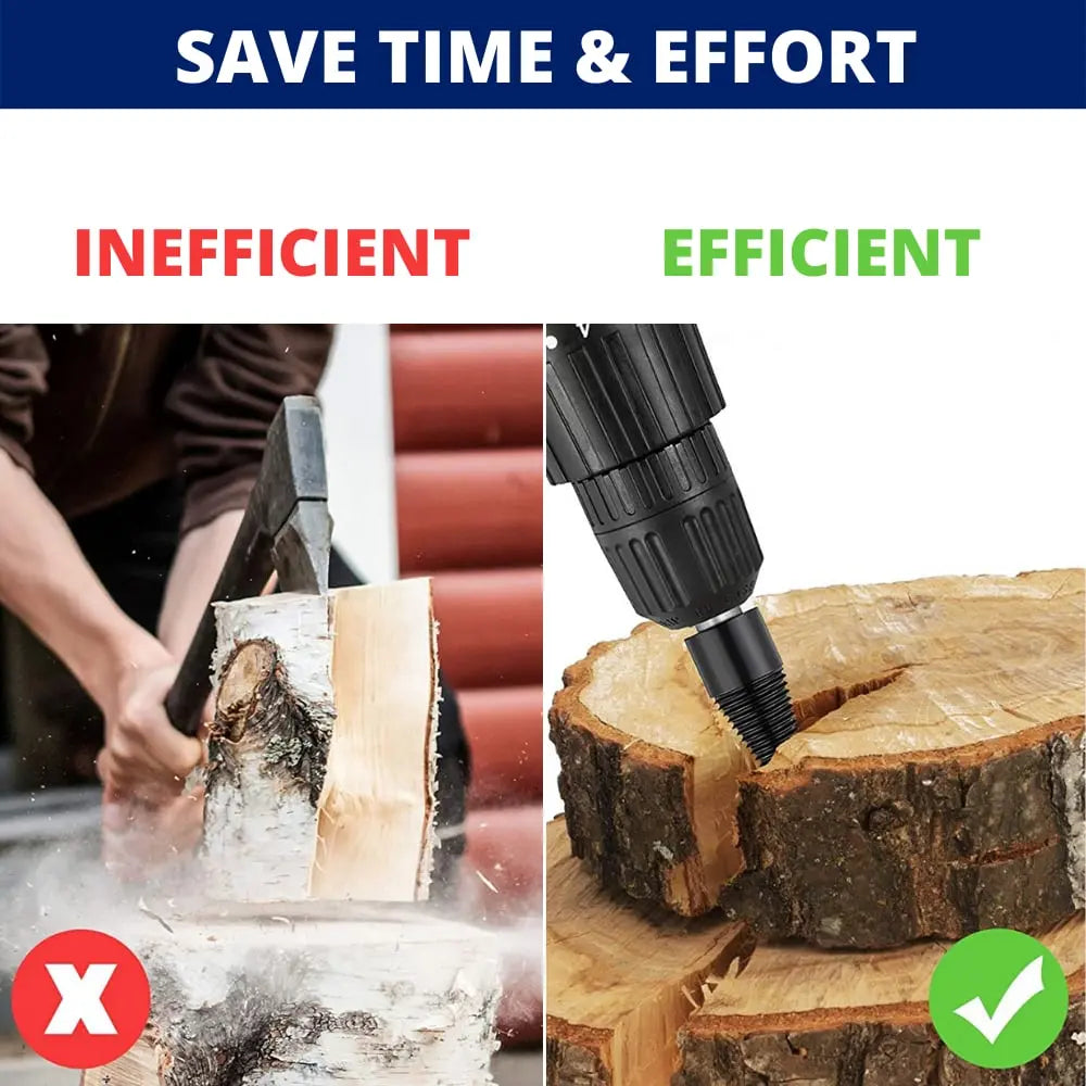 Avtoit | Firewood Drill Bit Set – Split wood easily with the cordless drill