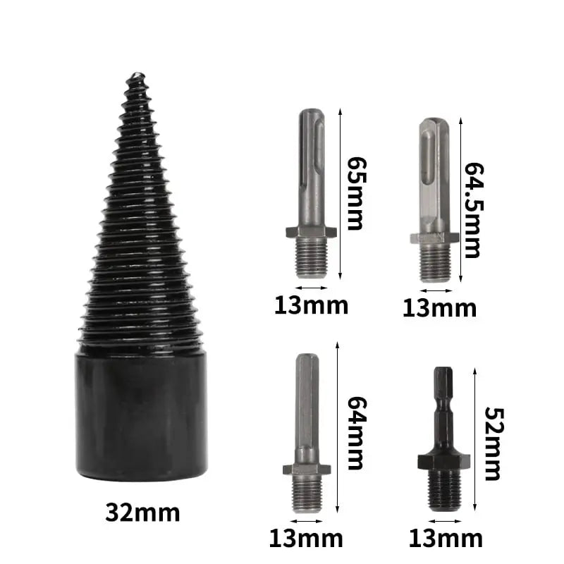 Avtoit | Firewood Drill Bit Set – Split wood easily with the cordless drill