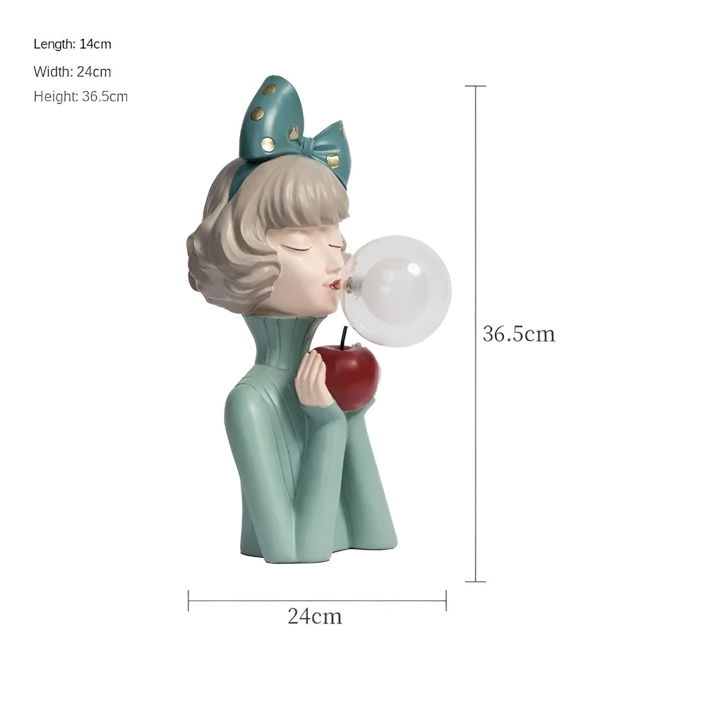 Avtoit | BubbleFairies Table Lamp – Enchanting Quartet Cartoon Girl Figurine Light