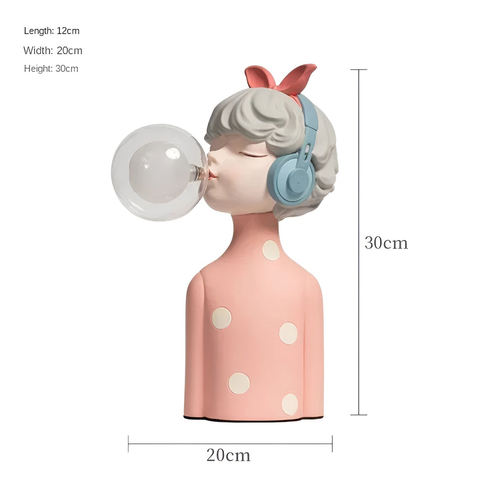 Avtoit | BubbleFairies Table Lamp – Enchanting Quartet Cartoon Girl Figurine Light