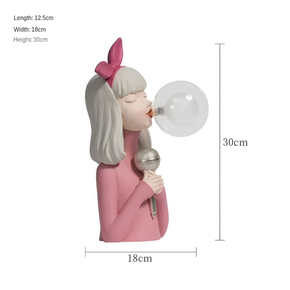 Avtoit | BubbleFairies Table Lamp – Enchanting Quartet Cartoon Girl Figurine Light