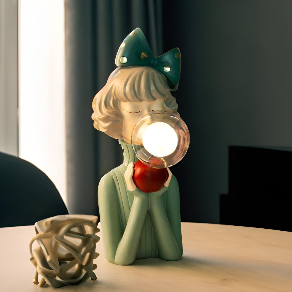 Avtoit | BubbleFairies Table Lamp – Enchanting Quartet Cartoon Girl Figurine Light