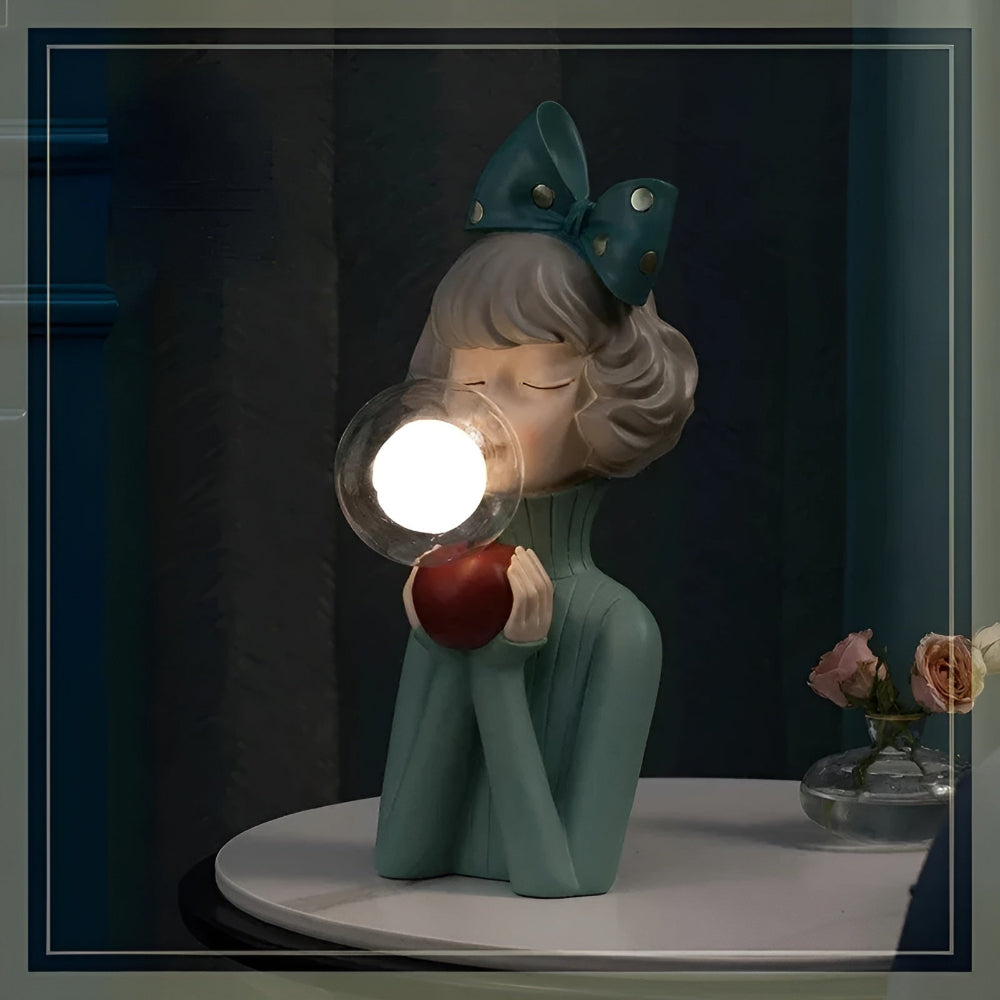 Avtoit | BubbleFairies Table Lamp – Enchanting Quartet Cartoon Girl Figurine Light