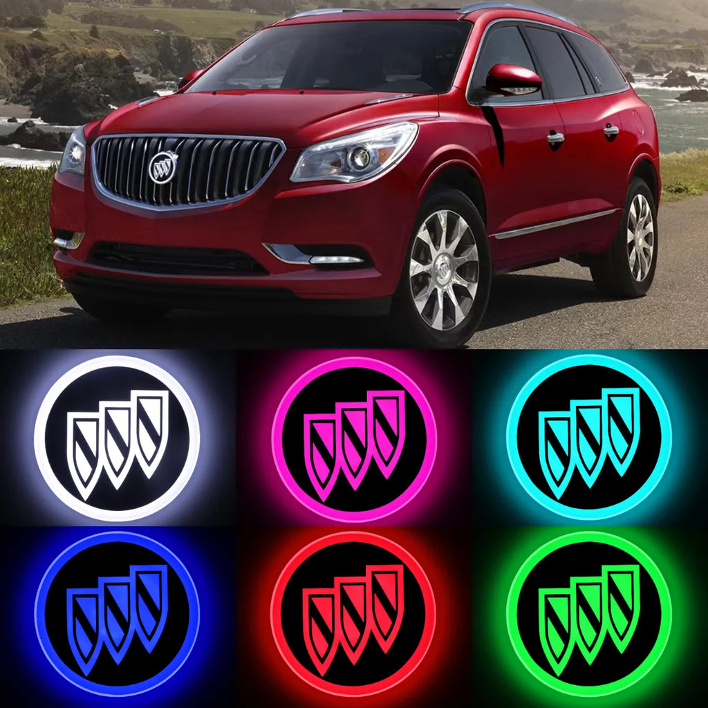 LED Car Emblem Auto Badge Light For Buick Enclave 2013-2017