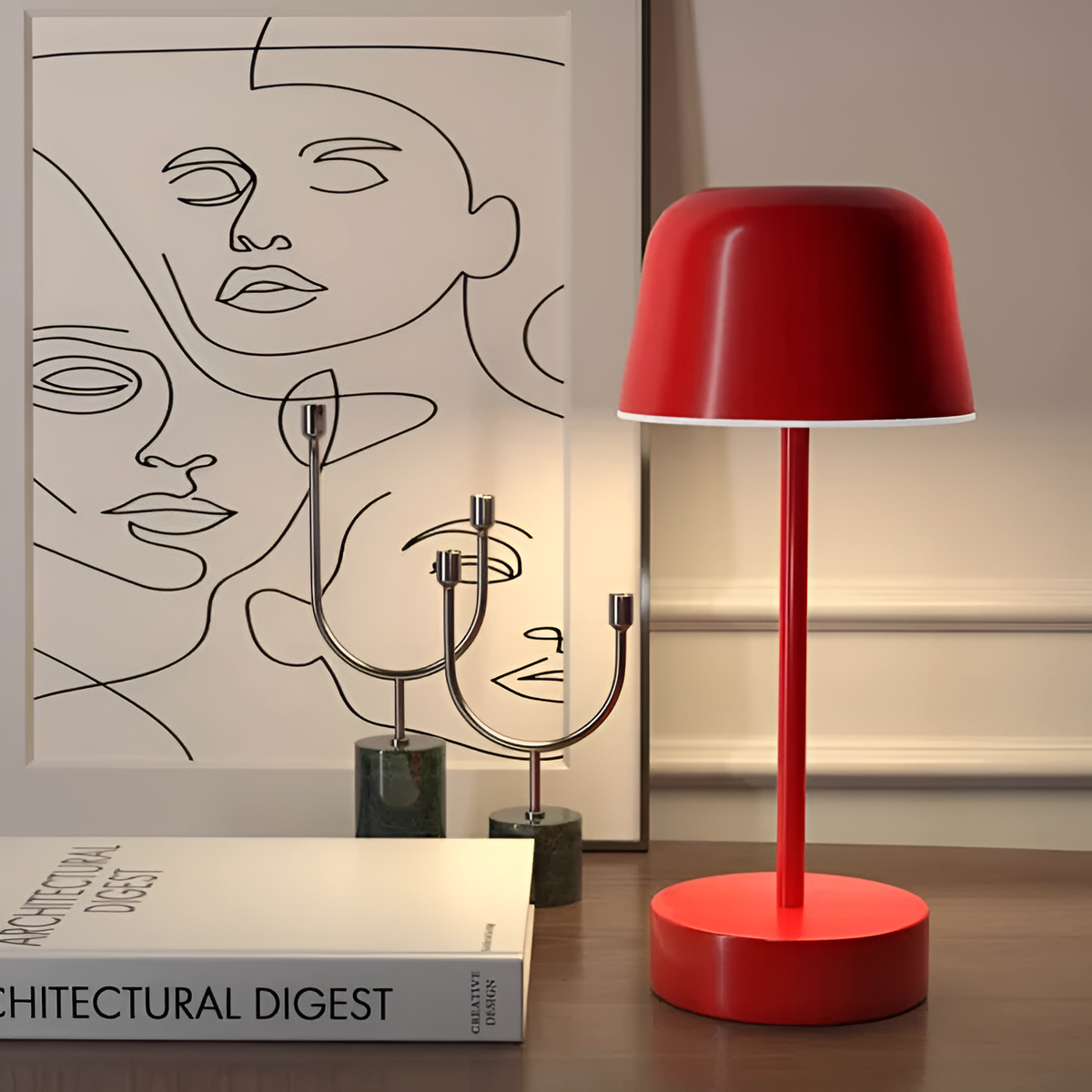 Avtoit | Wireless LED Table Lamp in Retro Design