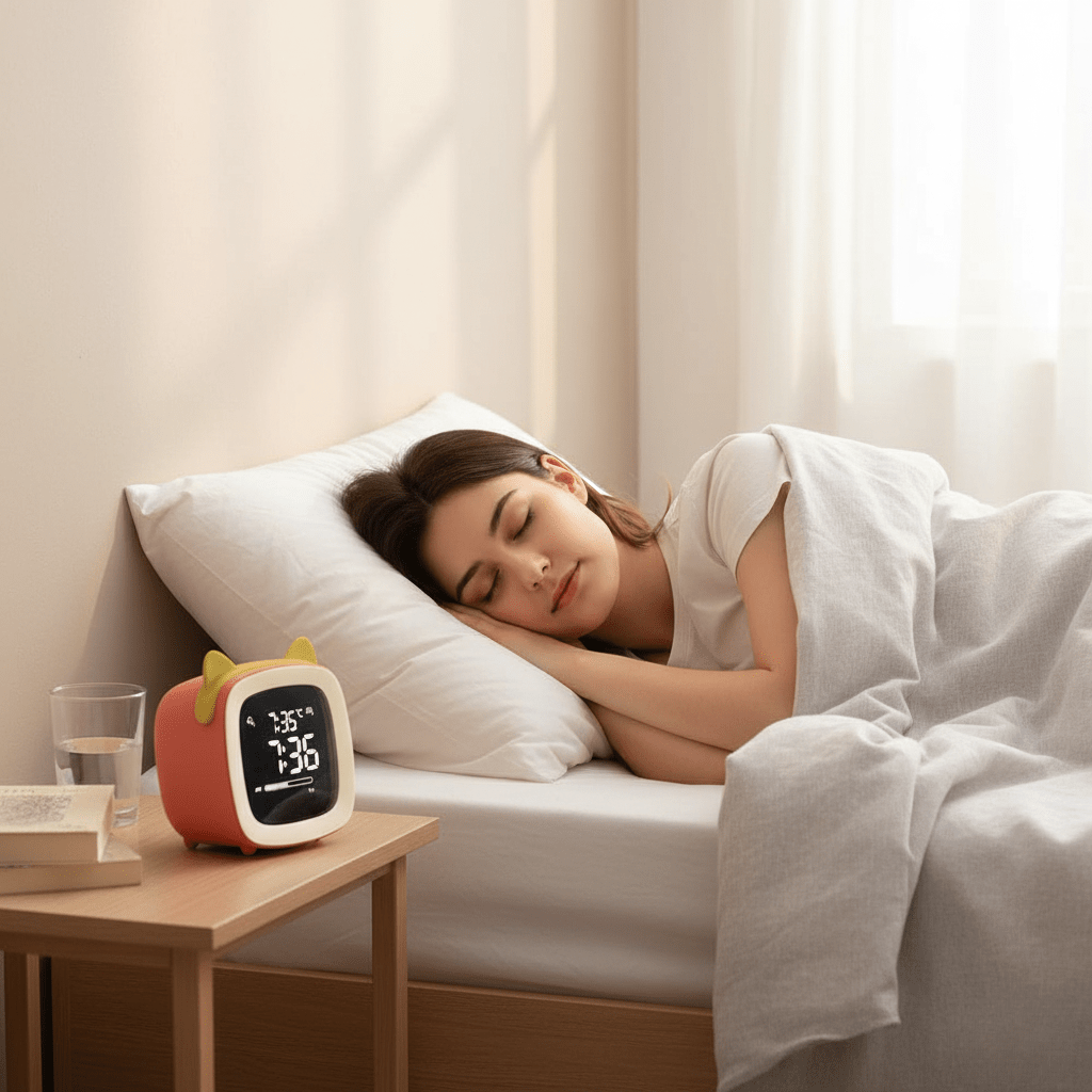 Avtoit | LED Children's Alarm Clock for Gentle Falling Asleep