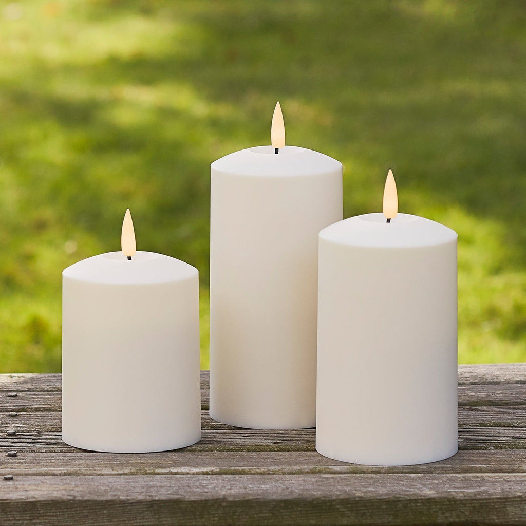 Avtoit | TruGlow LED Outdoor Candle Trio with Remote Control
