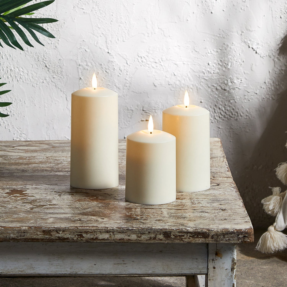 Avtoit | TruGlow LED Outdoor Candle Trio with Remote Control