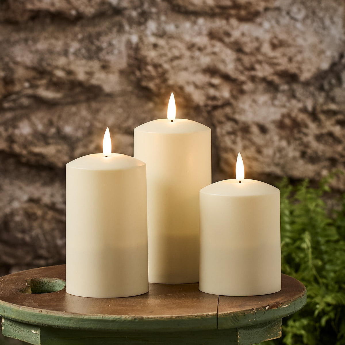 Avtoit | 3 Piece Set TruGlow Solar Candles