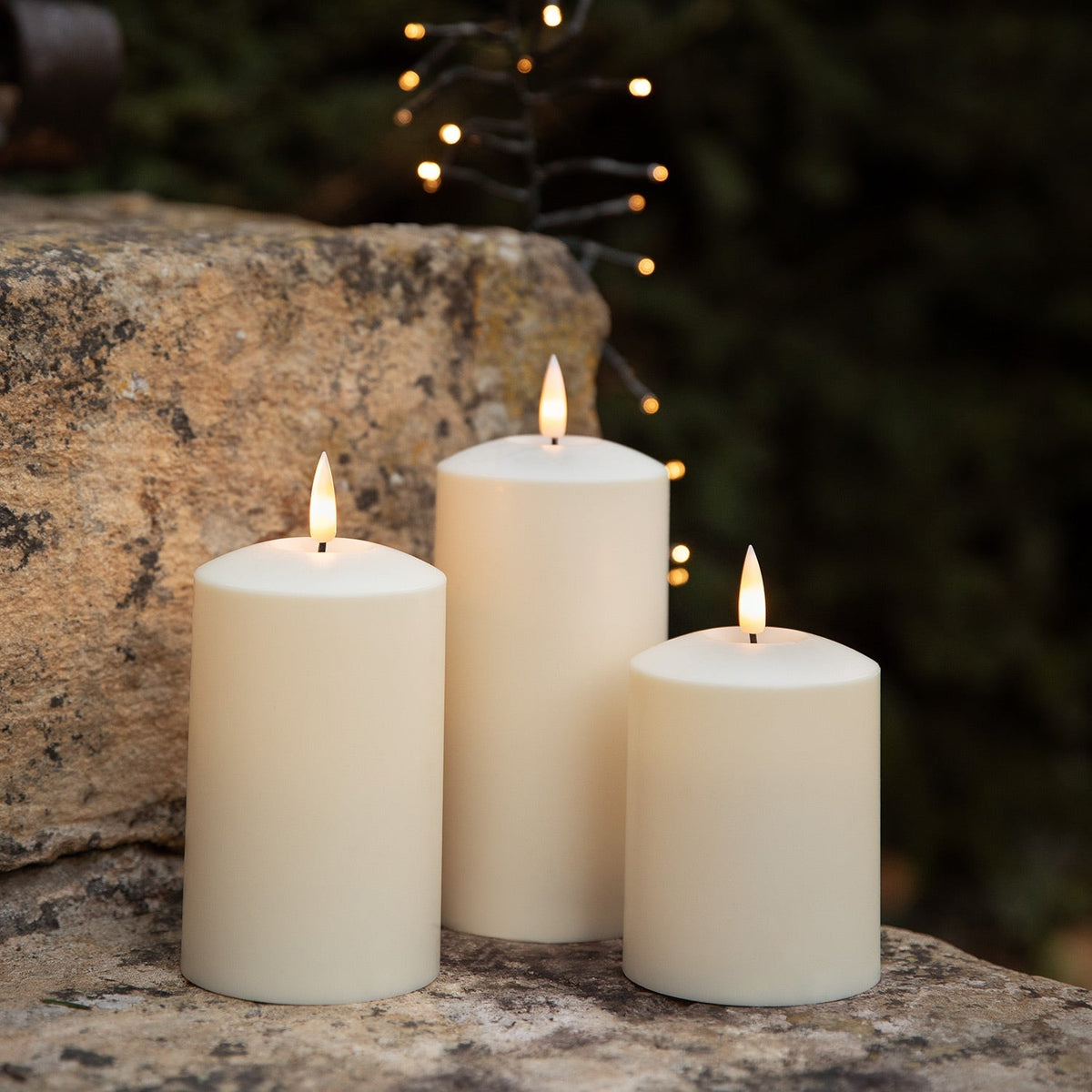 Avtoit | 3 Piece Set TruGlow Solar Candles