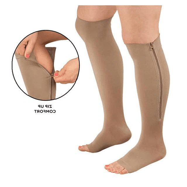 Avtoit | Compression stockings with zipper for improved circulation