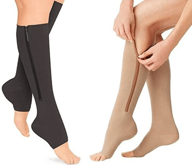 Avtoit | Compression stockings with zipper for improved circulation