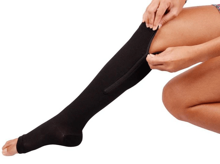 Avtoit | Compression stockings with zipper for improved circulation