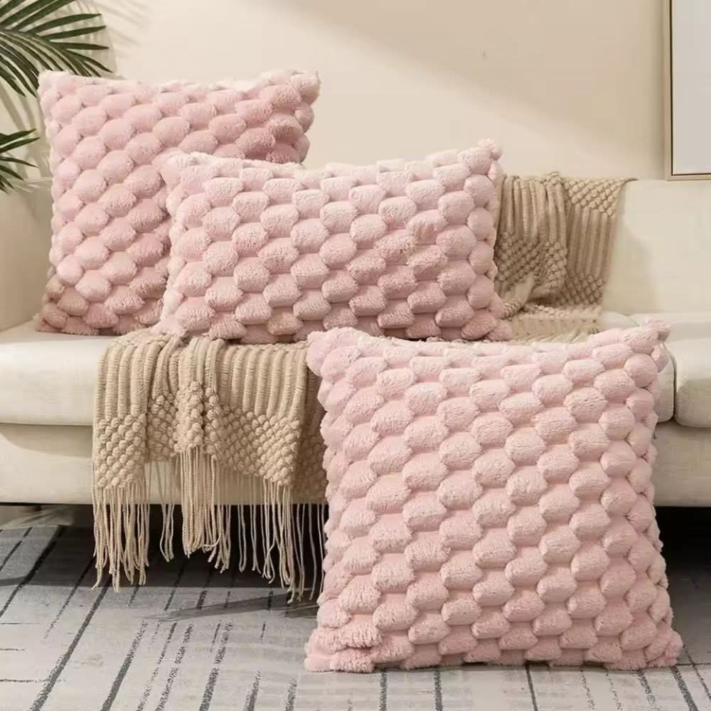 Avtoit | Cushion cover made of cotton blend with fluffy 3D feel