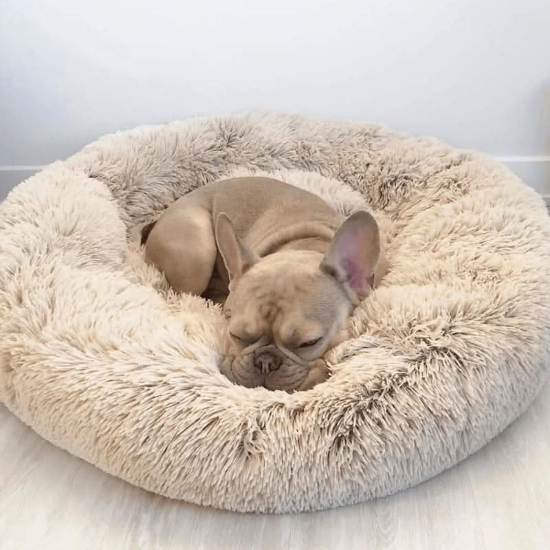 Avtoit | Anti-Stress Dog Bed with Soft Faux Fur & Supportive Padding