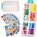 Avtoit | Travel Pill Organizer Box (161 Labels for Customization)