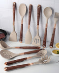 Avtoit | Robust Kitchen Utensils Set with Heat Resistant Silicone Heads