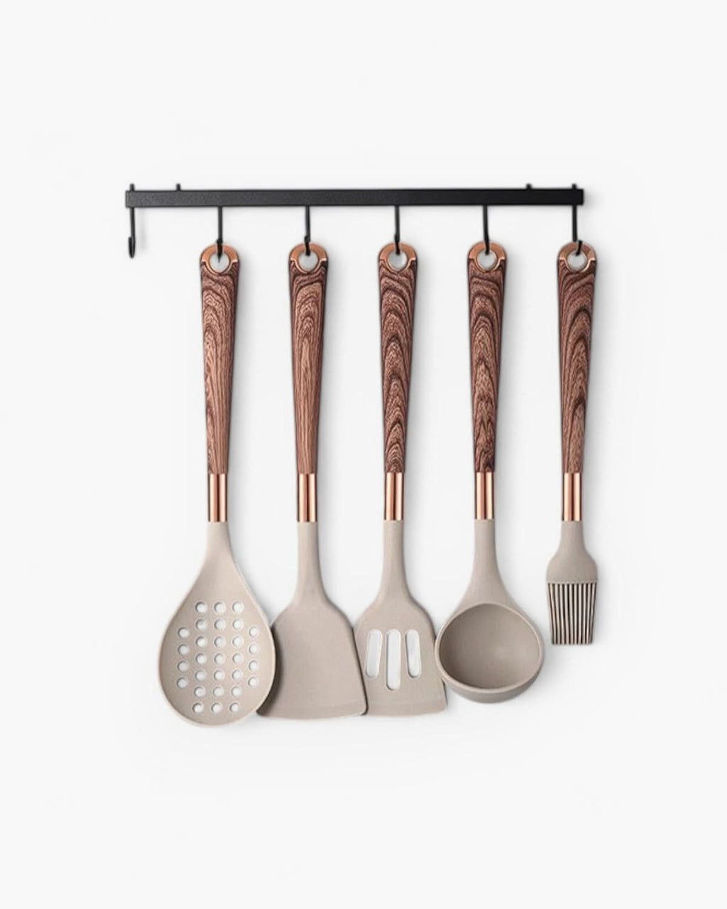 Avtoit | Robust Kitchen Utensils Set with Heat Resistant Silicone Heads