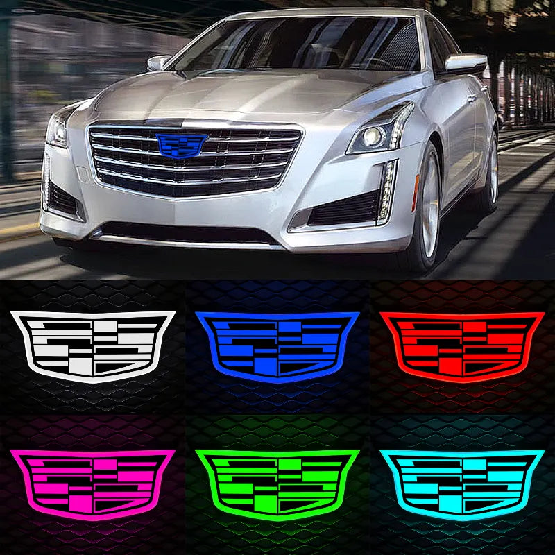 LED Cadillac Car Badge For CTS 2015-2019