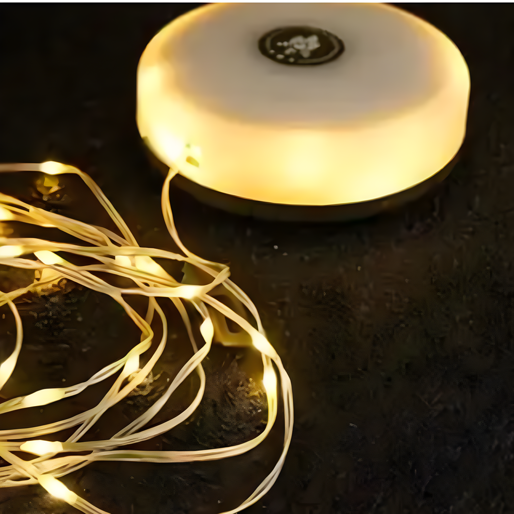 Avtoit | CampBeam LED Outdoor String Lights – Rechargeable Waterproof Lights with Magnetic Hooks & 5 Lighting Modes