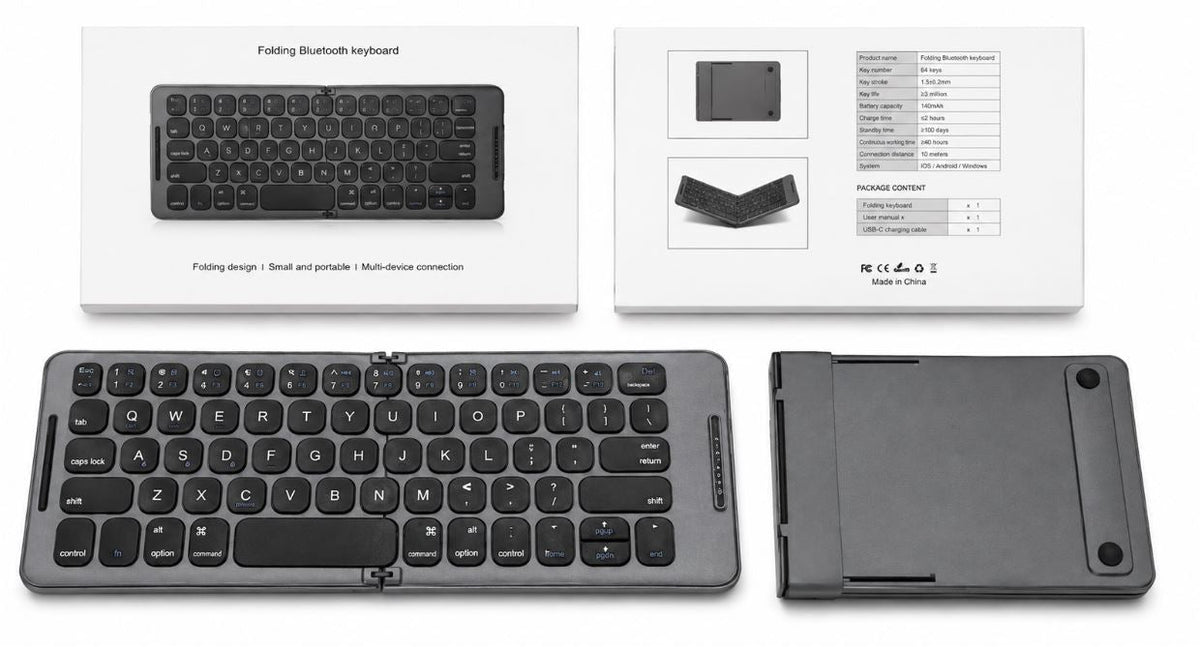 Avtoit | Wireless Bluetooth Foldable Keyboard